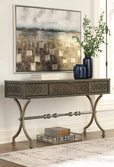 Quinnland Sofa/Console Table - Dream Furniture Outlet