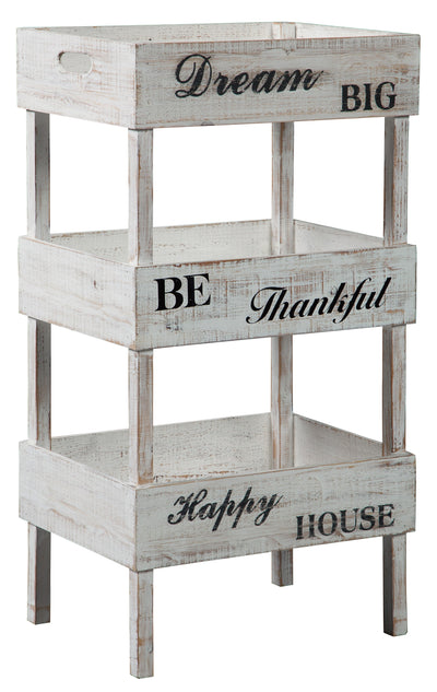 Yulton Storage Shelf - Dream Furniture Outlet