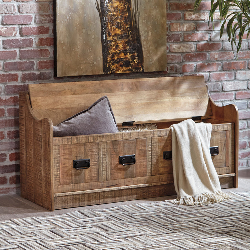 Garrettville Storage Bench - Dream Furniture Outlet