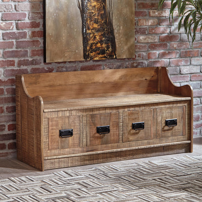 Garrettville Storage Bench - Dream Furniture Outlet
