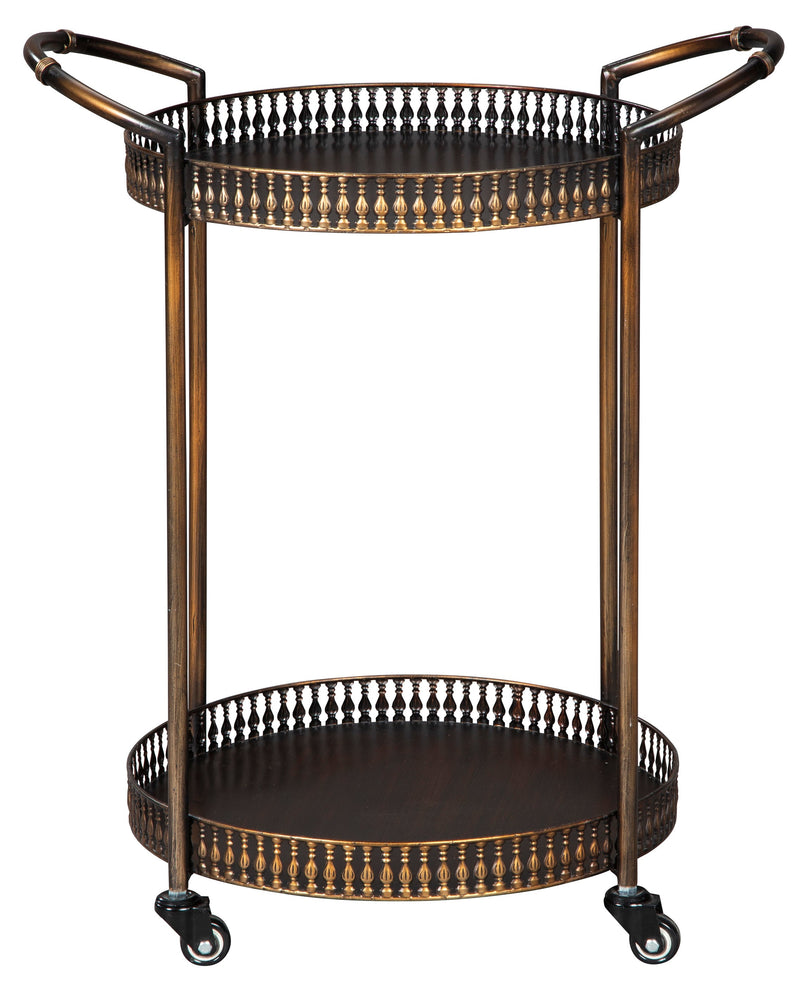 Clarkburn Bar Cart - Dream Furniture Outlet