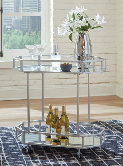 Kadinburg Bar Cart - Dream Furniture Outlet