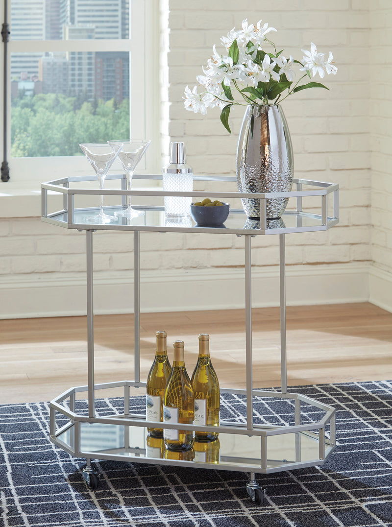 Kadinburg Bar Cart - Dream Furniture Outlet