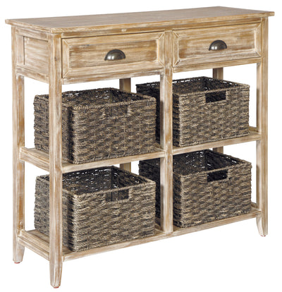 Oslember Sofa/Console Table - Dream Furniture Outlet