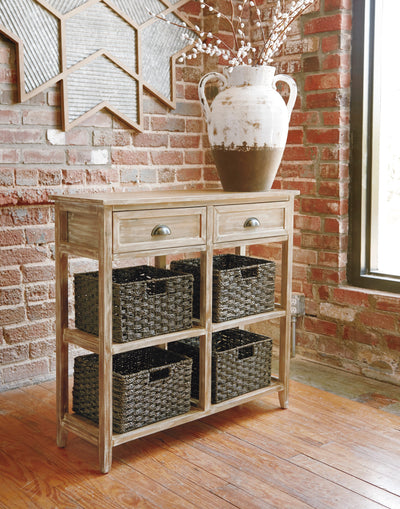 Oslember Sofa/Console Table - Dream Furniture Outlet