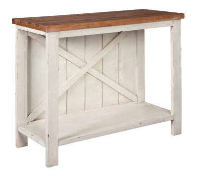Abramsland Sofa/Console Table - Dream Furniture Outlet
