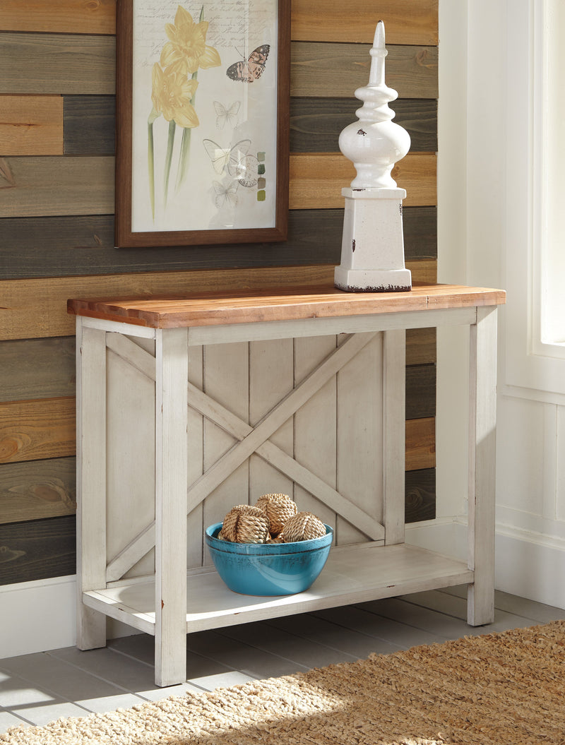 Abramsland Sofa/Console Table - Dream Furniture Outlet