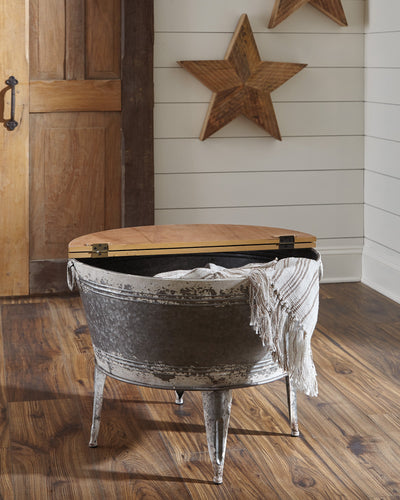 Shellmond Coffee Table With Storage - Dream Furniture Outlet