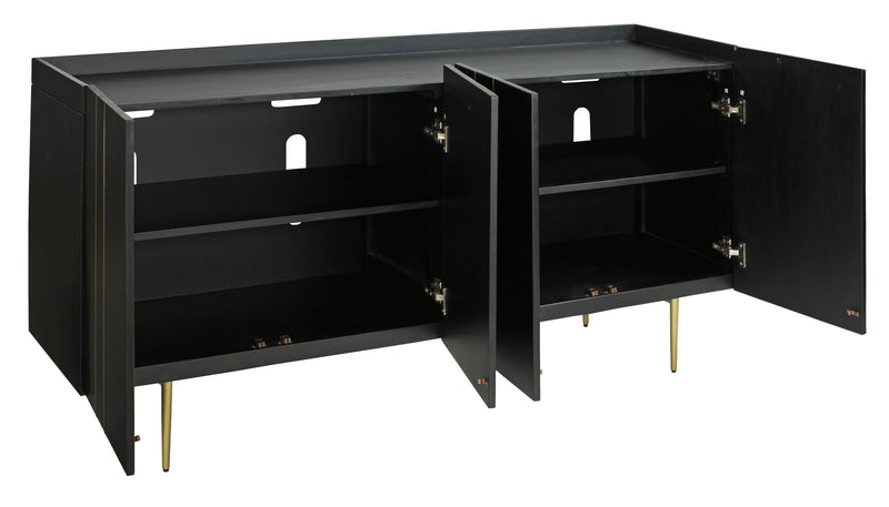 Brentburn Accent Cabinet - Dream Furniture Outlet