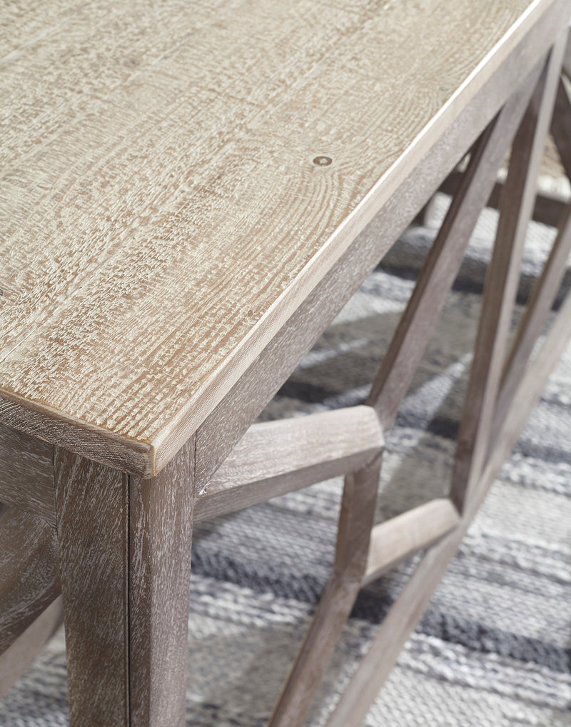 Lanzburg Sofa/Console Table - Dream Furniture Outlet