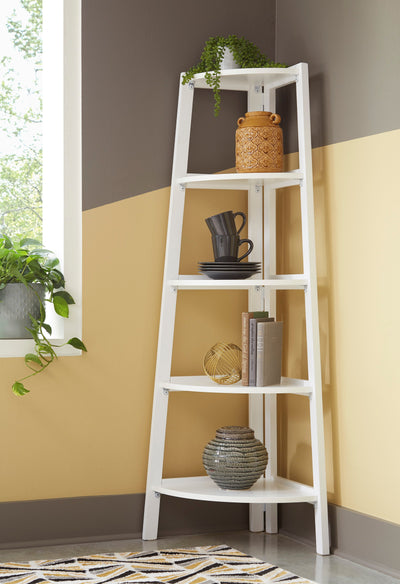 Bernmore Corner Shelf - Dream Furniture Outlet