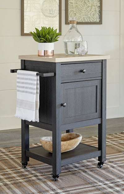 Boderidge Bar Cart - Dream Furniture Outlet
