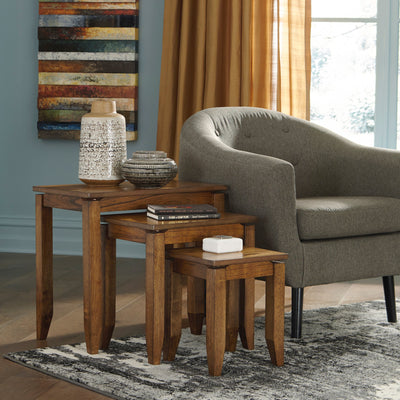 Brentmond Accent Table (Set of 3) - Dream Furniture Outlet
