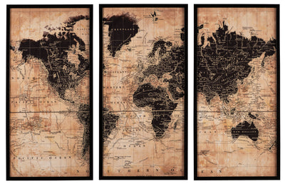 Pollyanna Wall Art (Set of 3) - Dream Furniture Outlet