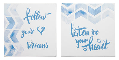 Ellis Wall Art (Set of 2) - Dream Furniture Outlet
