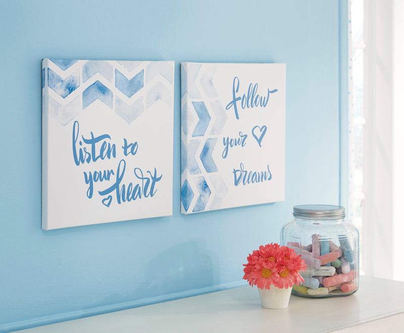 Ellis Wall Art (Set of 2) - Dream Furniture Outlet