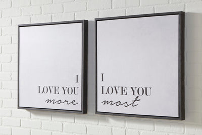 Adline Wall Art (Set of 2) - Dream Furniture Outlet