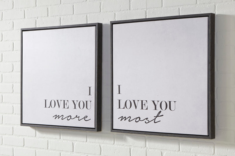 Adline Wall Art (Set of 2) - Dream Furniture Outlet