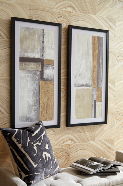 Jaxley Wall Art (Set of 2) - Dream Furniture Outlet