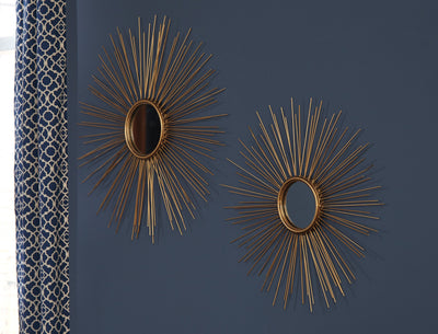 Doniel Accent Mirror (Set of 2) - Dream Furniture Outlet