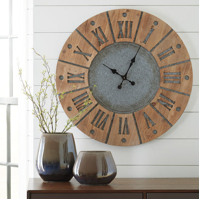Payson Wall Clock - Dream Furniture Outlet