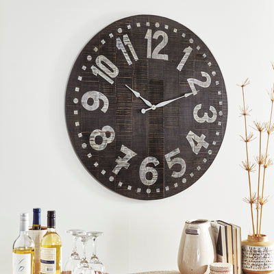 Brone Wall Clock - Dream Furniture Outlet