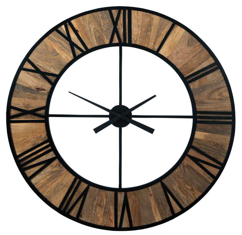 Byram Wall Clock - Dream Furniture Outlet