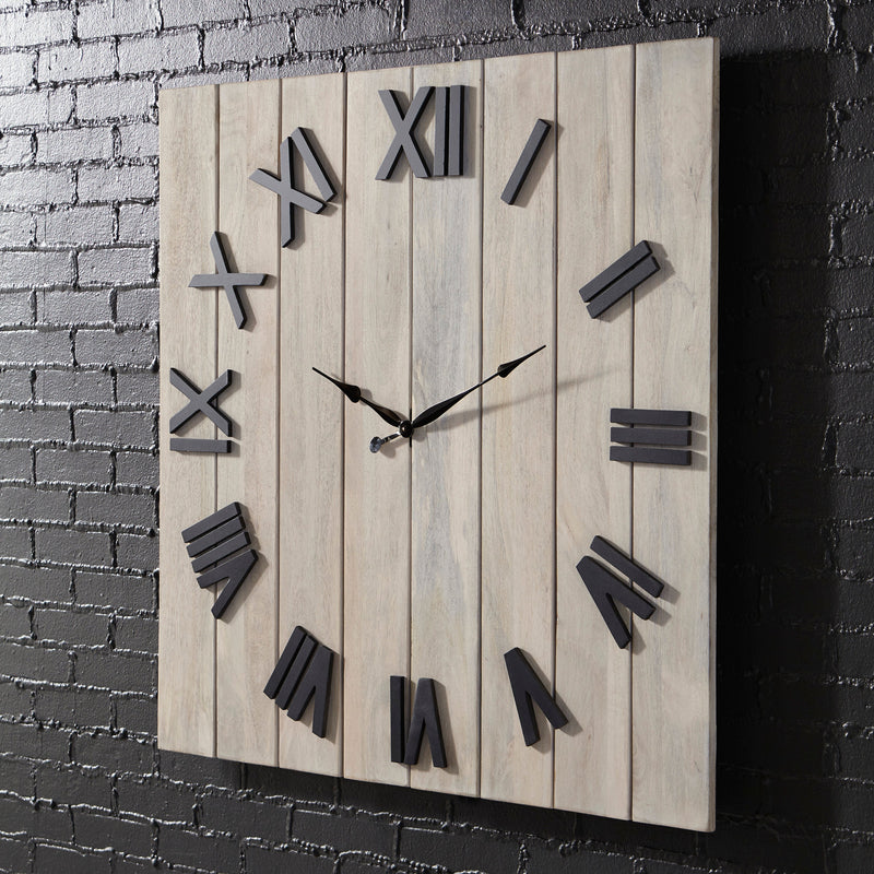 Bronson Wall Clock - Dream Furniture Outlet