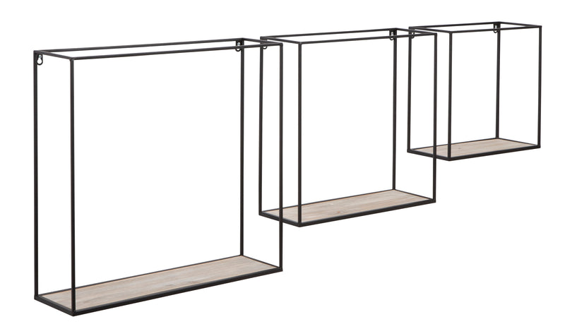 Efharis Wall Shelf (Set of 3) - Dream Furniture Outlet