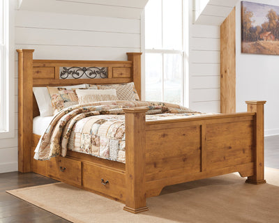 Bittersweet Signature Design by Ashley Bed with 2 Storage Drawers image