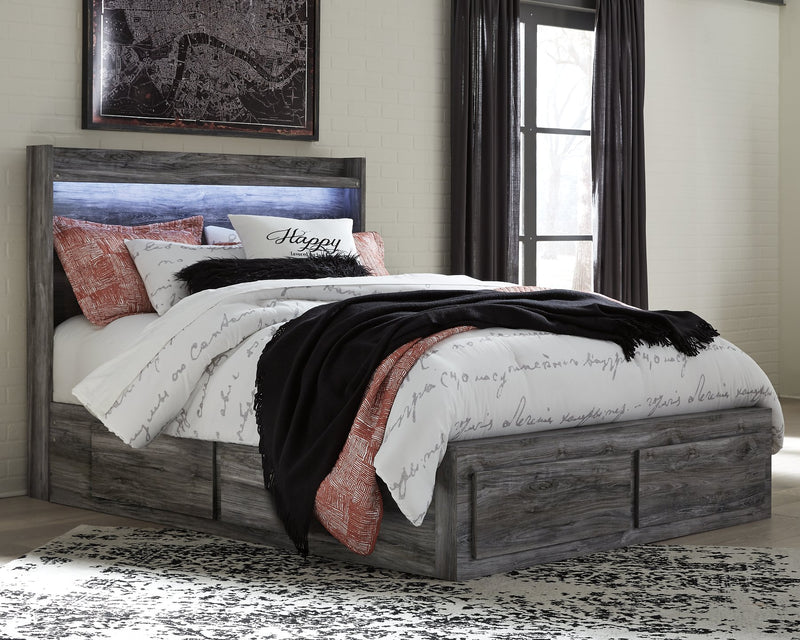 Baystorm Signature Design by Ashley Bed with 4 Storage Drawers image