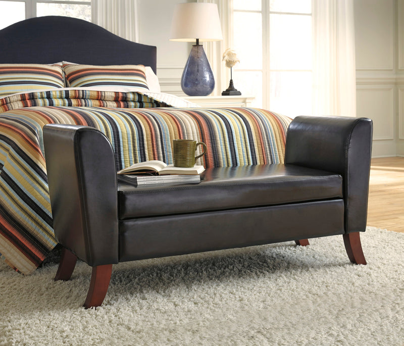 Benches Upholstered Storage Bench - Dream Furniture Outlet