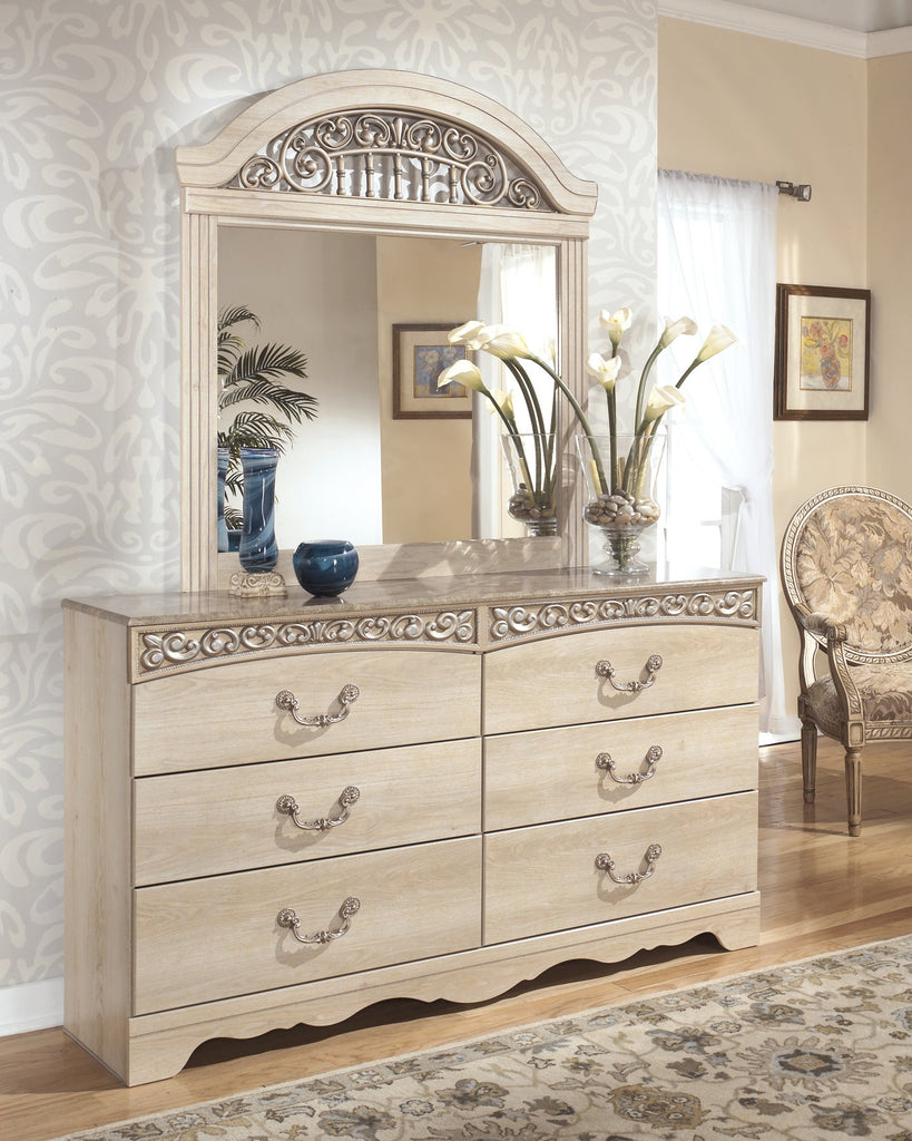 Signature Design by Ashley Catalina Dresser & Mirror