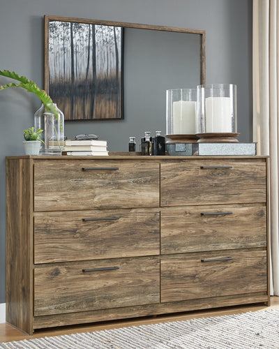 Rusthaven Signature Design by Ashley Dresser and Mirror image