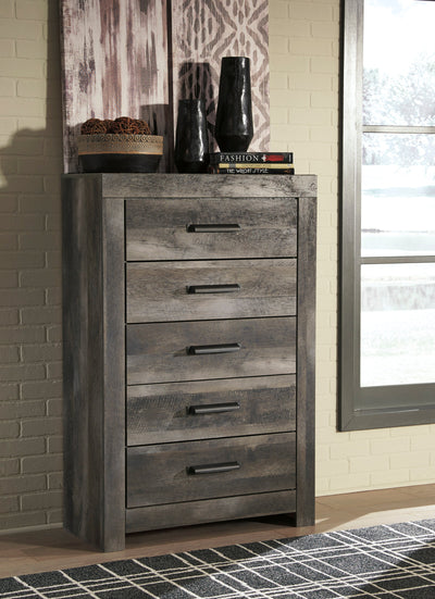 Wynnlow Five Drawer Chest - Dream Furniture Outlet
