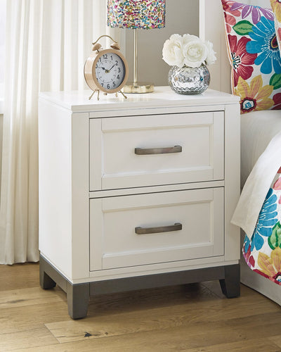 Brynburg Benchcraft Two Drawer Night Stand image
