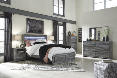 Baystorm Signature Design 5-Piece Bedroom Set with 2 Storage Drawers image