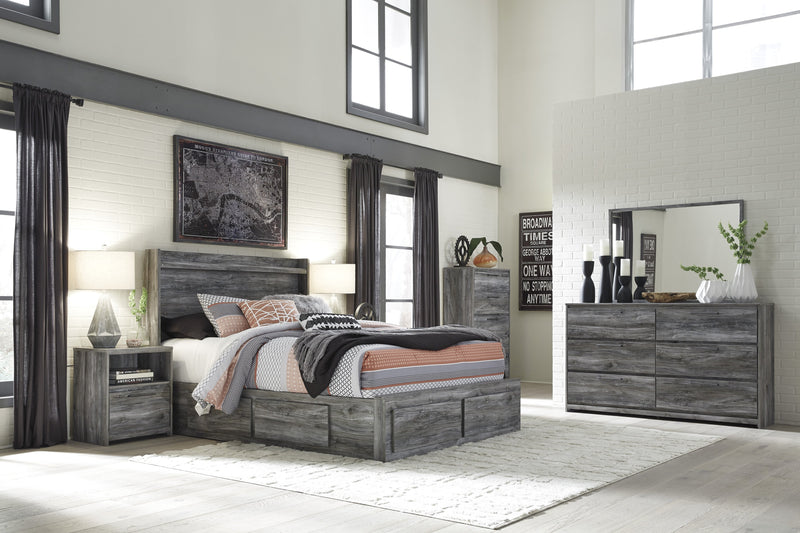 Baystorm Signature Design 5-Piece Bedroom Set with 6 Storage Drawers image