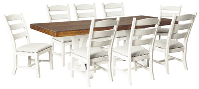 Valebeck Signature Design 9-Piece Dining Room Package image