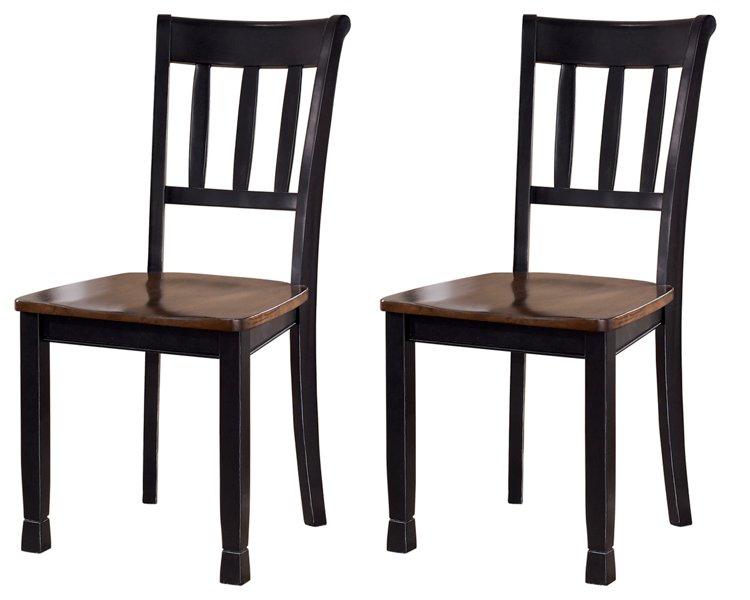 Owingsville Signature Design 2-Piece Dining Chair Package image