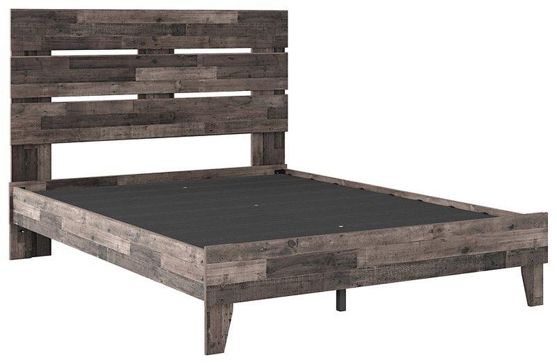 Neilsville Signature Design by Ashley Queen Panel Platform Bed image
