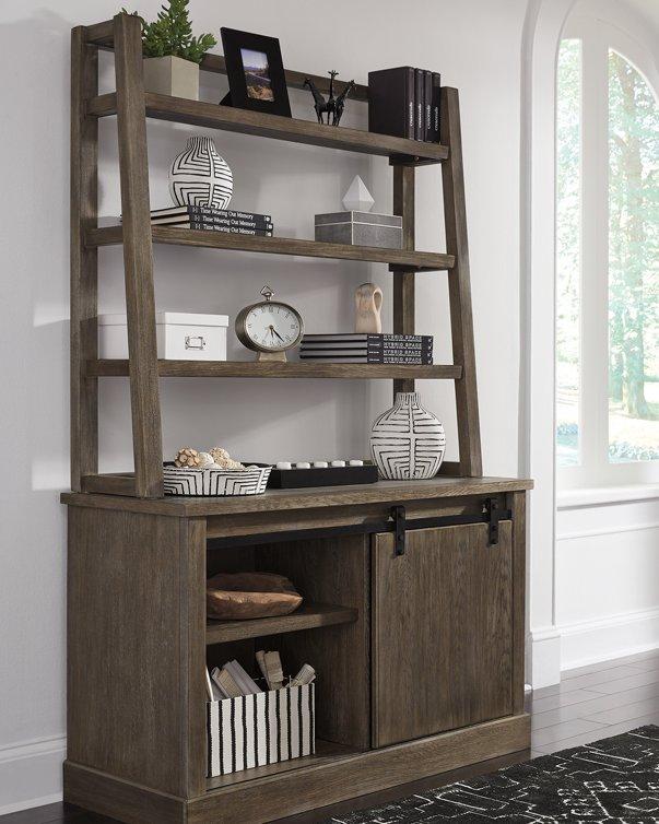 Luxenford Signature Design by Ashley Home Office Desk Hutch image
