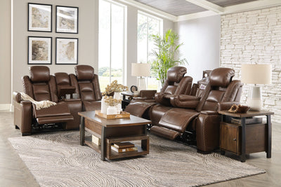 The Man-Den - Mahogany - Dream Furniture Outlet