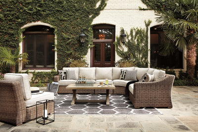 Beachcroft Signature Design 6-Piece Outdoor Seating Set image
