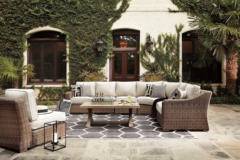 Beachcroft Signature Design 6-Piece Outdoor Seating Set image