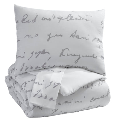 Adrianna 3-Piece Queen Comforter Set - Dream Furniture Outlet