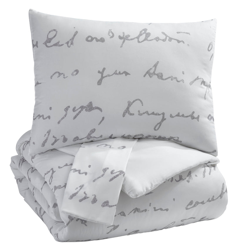Adrianna 3-Piece Queen Comforter Set - Dream Furniture Outlet
