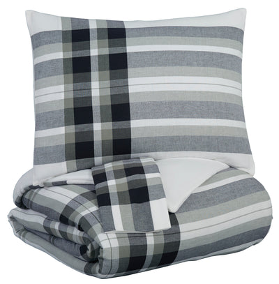 Stayner 3-Piece King Comforter Set - Dream Furniture Outlet