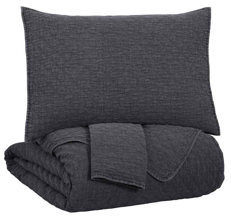 Ryter 3-Piece Queen Coverlet Set - Dream Furniture Outlet