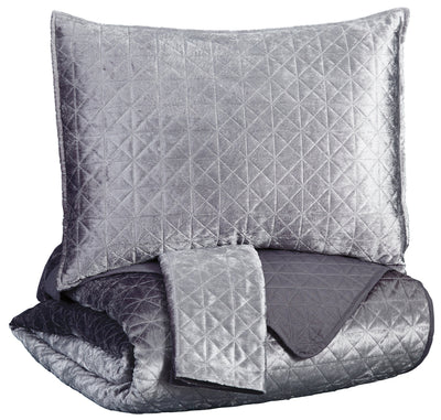 Maryam 3-Piece Queen Coverlet Set - Dream Furniture Outlet